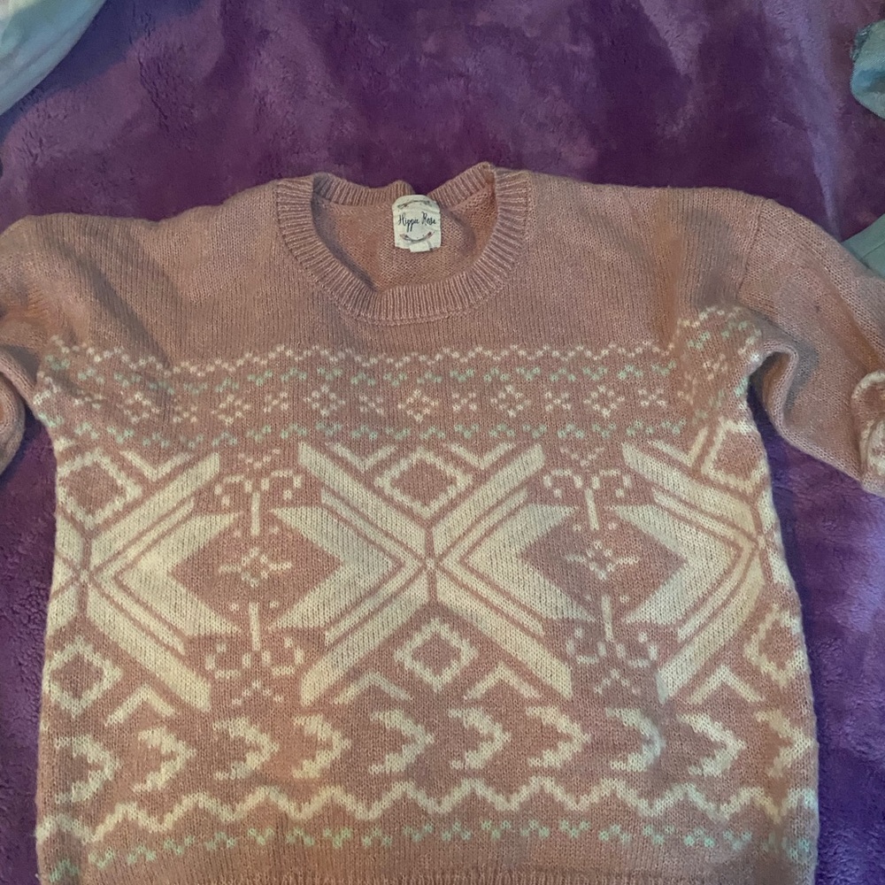 A hippie grandma sweater
